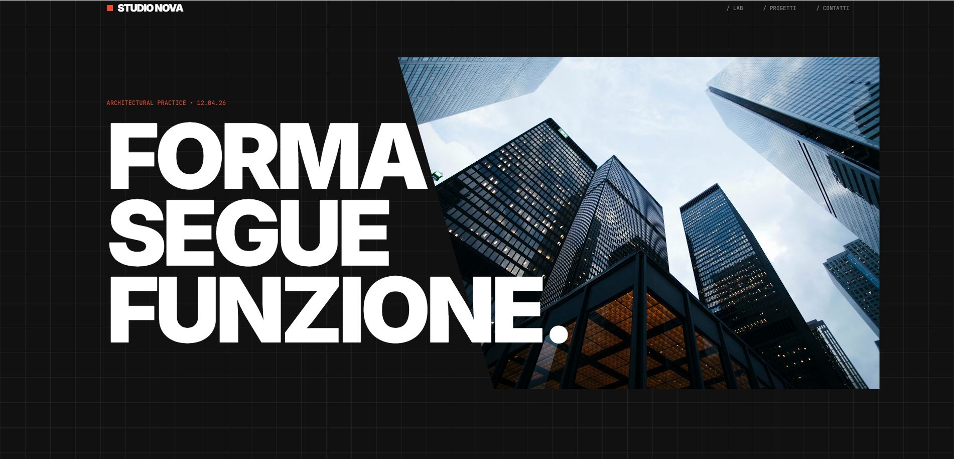 Web design e posizionamento per Studi di Architettura e Design